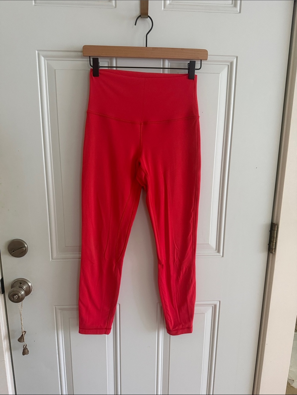 Lululemon Align High-Rise Performance Leggings - Bright Red double lined